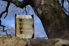 wuthering heights, folded book