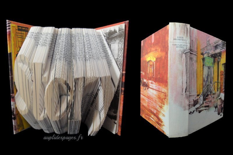 24 hours Louis Bromfield, folded book