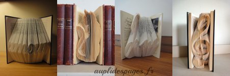 Folded books