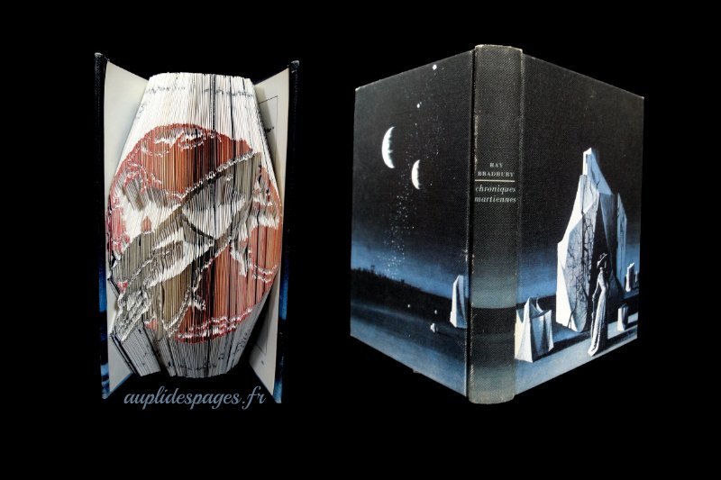 objectif mars, folded book