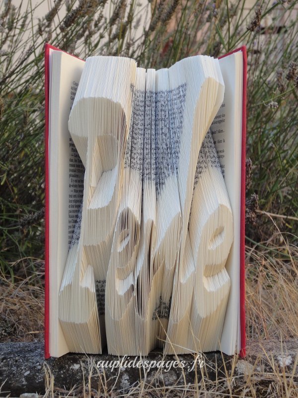 folded book : perle